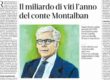 L’articolo di Luca Piana: Il miliardo di viti l’anno del conte Montalban